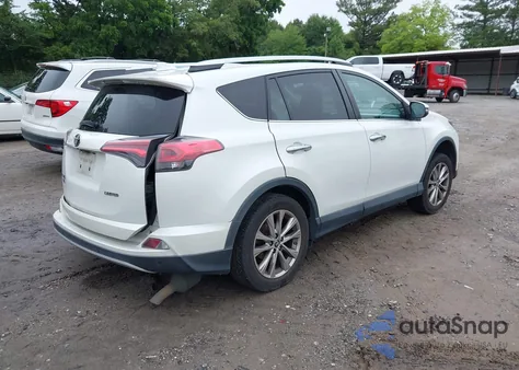 2016 Toyota Rav4 Limited z USA, uszkodzony, nr VIN 2T3YFREV6GW293418